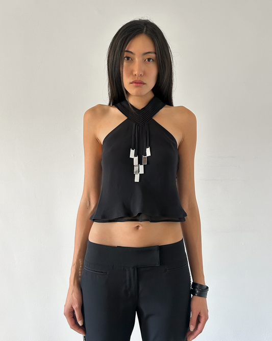 Emporio Armani (Runway) FW2003 Halter Top & Trouser Set