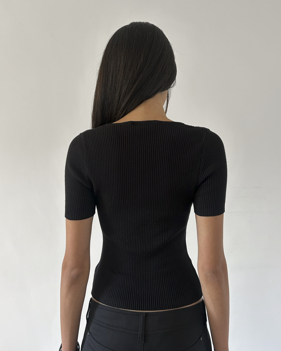 Blumarine Anna Molinari Crochet Top