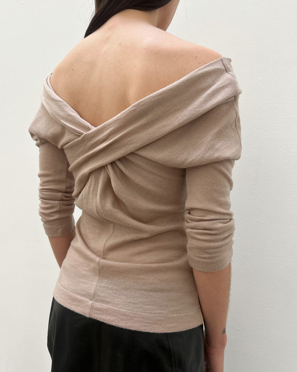 Alberta Ferretti Off-The-Shoulder Top