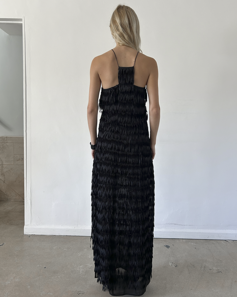 Patrizia Pepe Fringe Dress