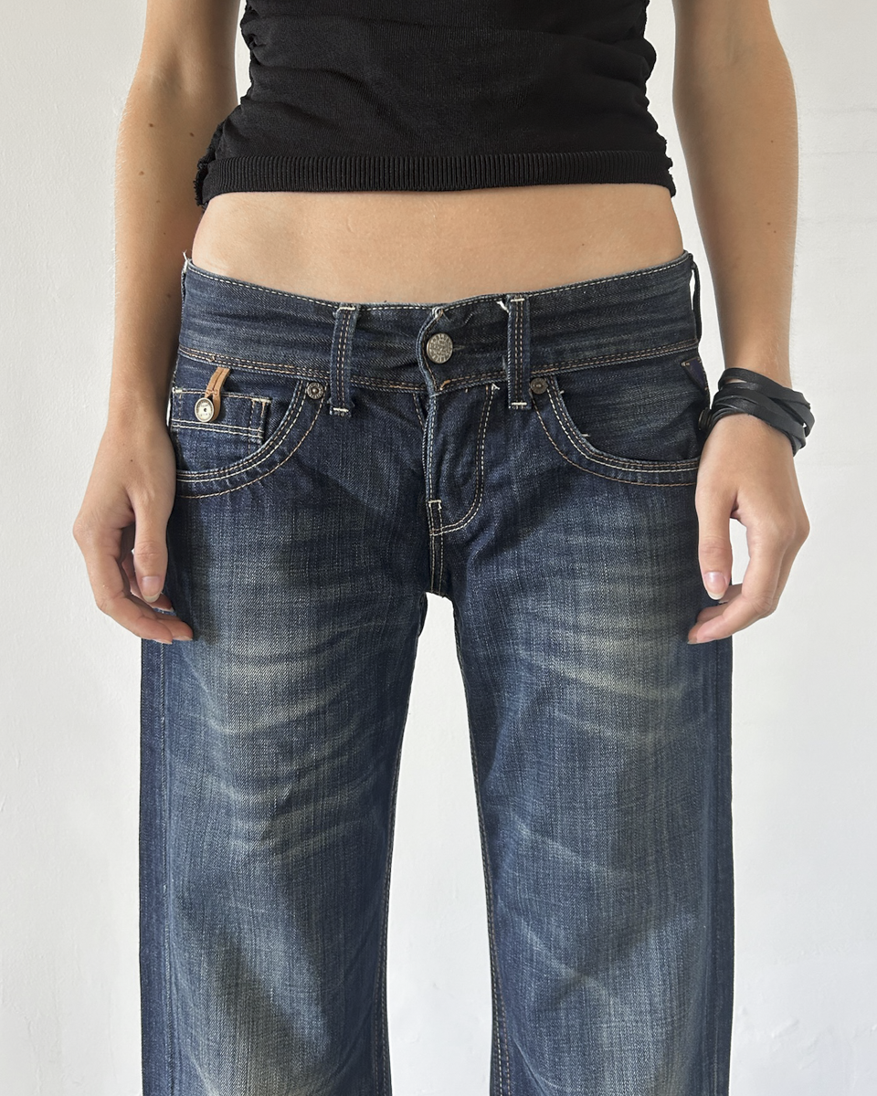 Replay Low-Rise Denim