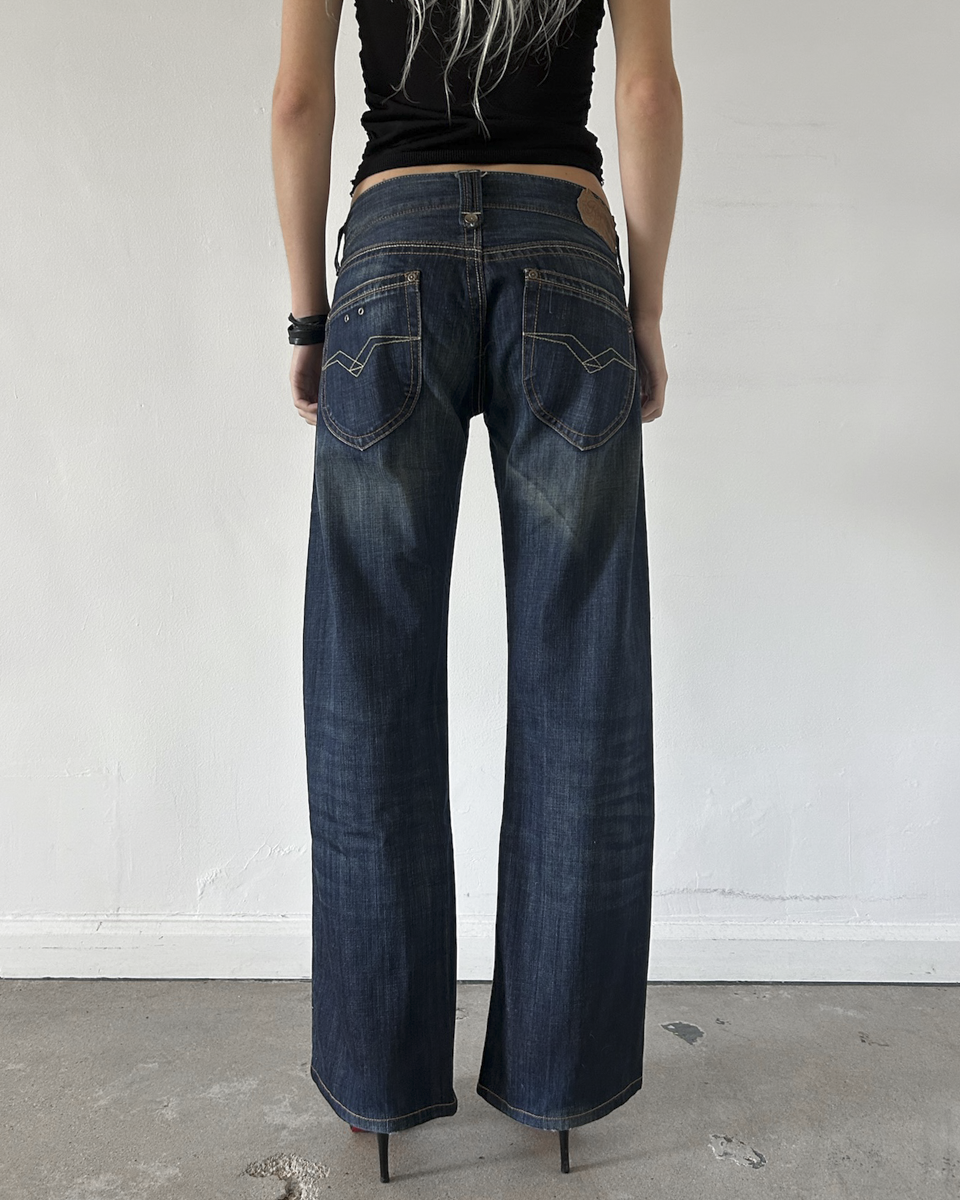 Replay Low-Rise Denim