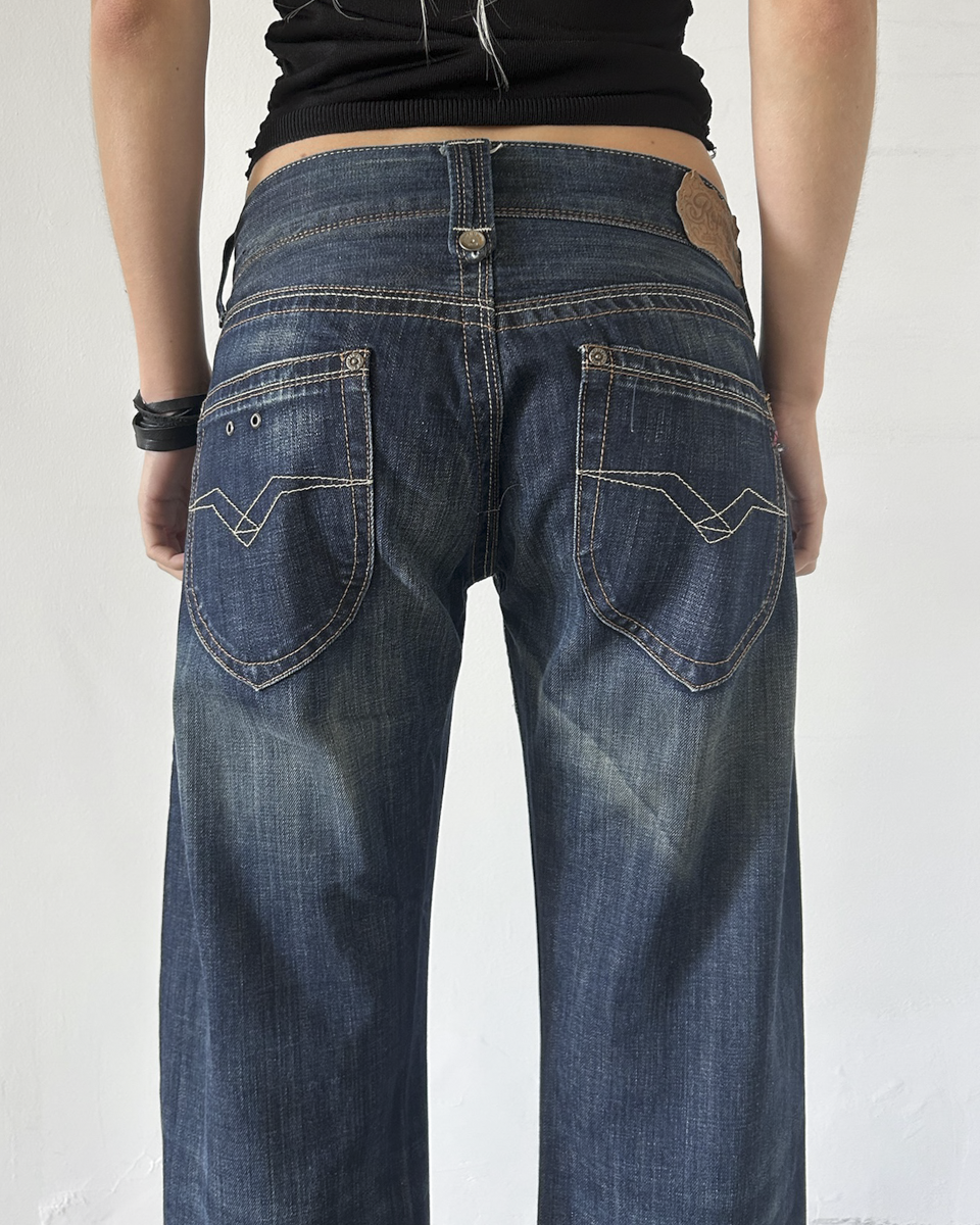 Replay Low-Rise Denim