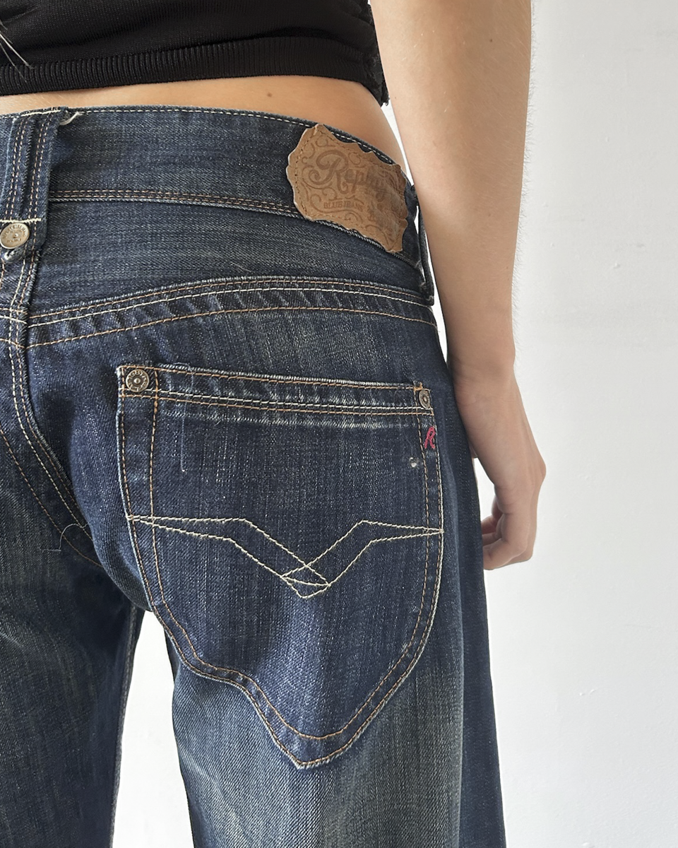 Replay Low-Rise Denim