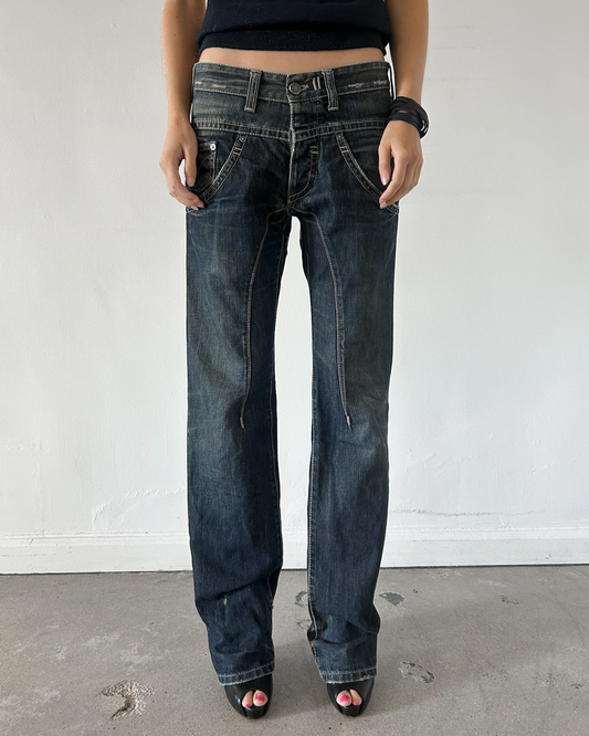 Neil Barrett Dark Wash Denim