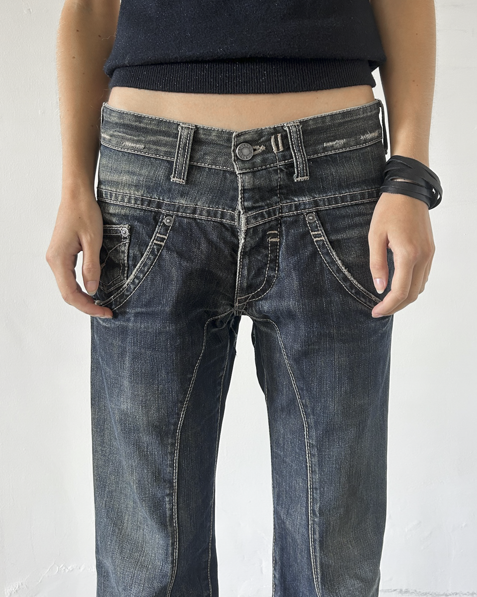 Neil Barrett Dark Wash Denim