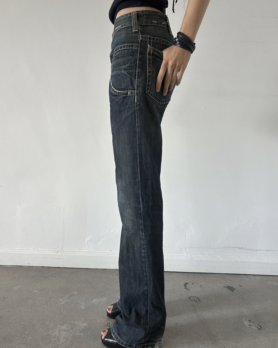 Neil Barrett Dark Wash Denim