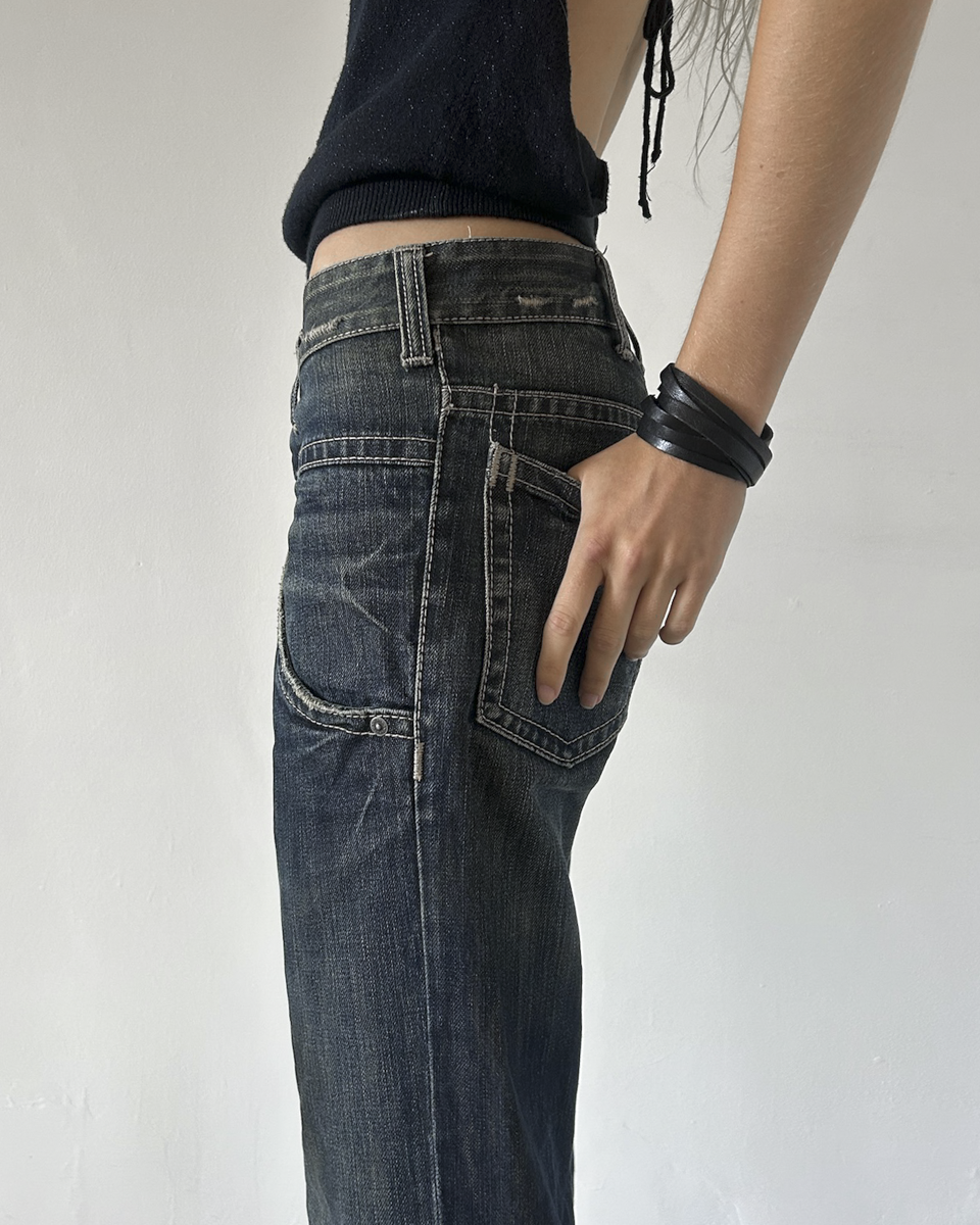 Neil Barrett Dark Wash Denim
