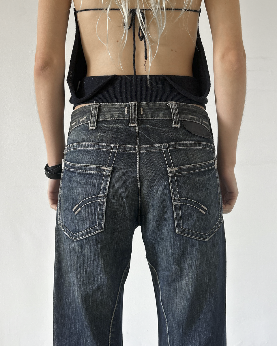 Neil Barrett Dark Wash Denim