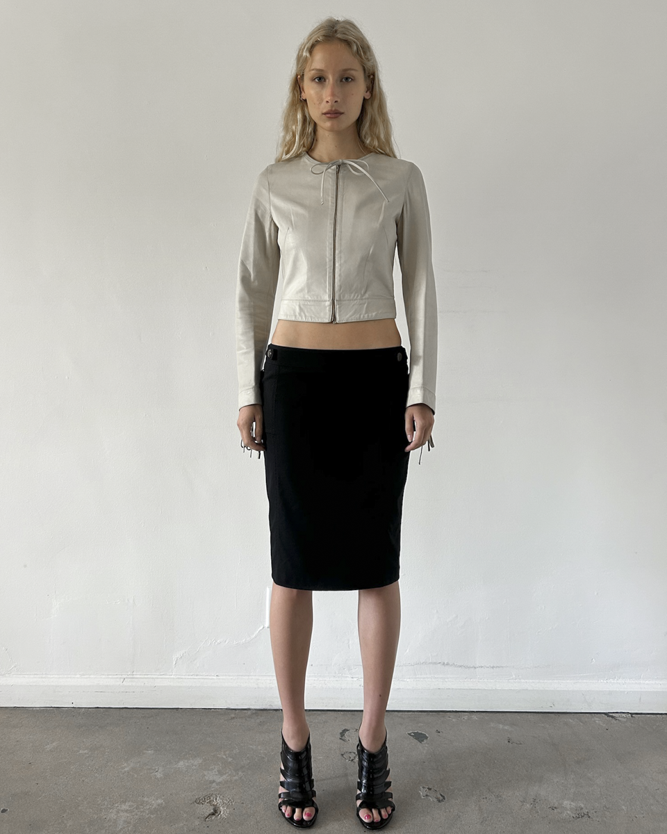 Gucci Midi Skirt with Side Ties
