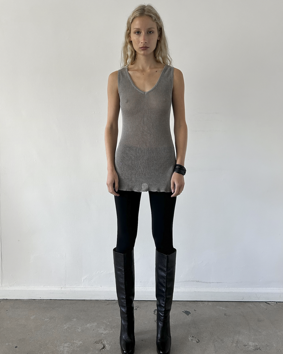 Issey Miyake (70s-80s) Knitted Tunic