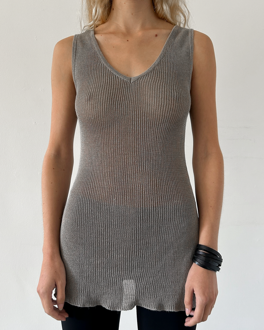 Issey Miyake (70s-80s) Knitted Tunic