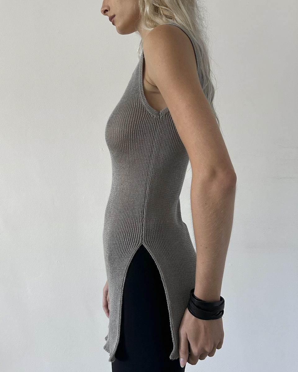 Issey Miyake (70s-80s) Knitted Tunic