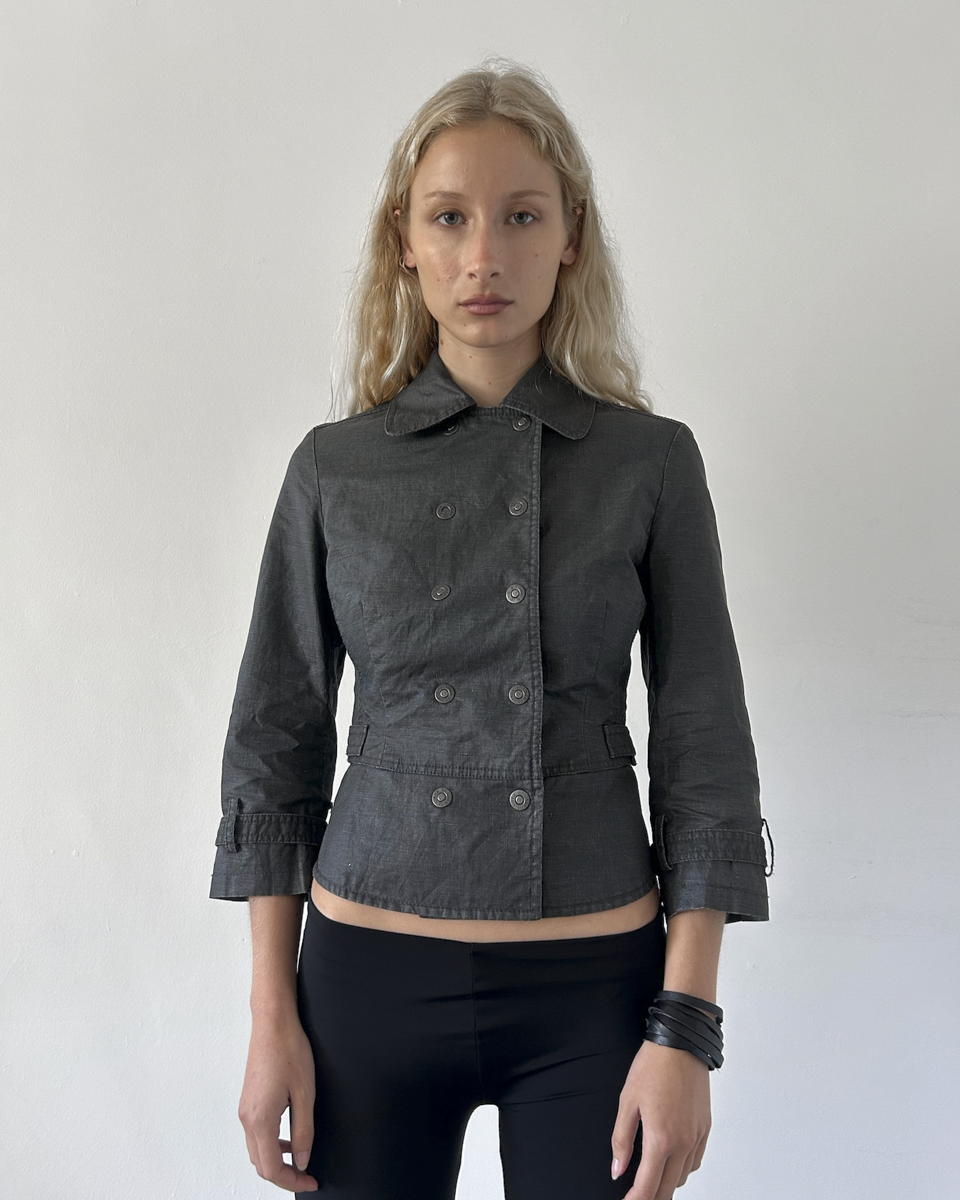 Adolfo Dominguez Double Breasted Jacket