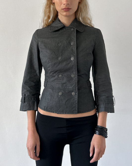 Adolfo Dominguez Double Breasted Jacket