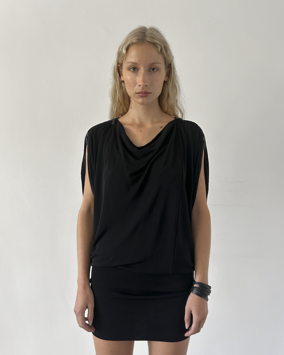 Gucci FW2009 Dress with Zipper Sleeves