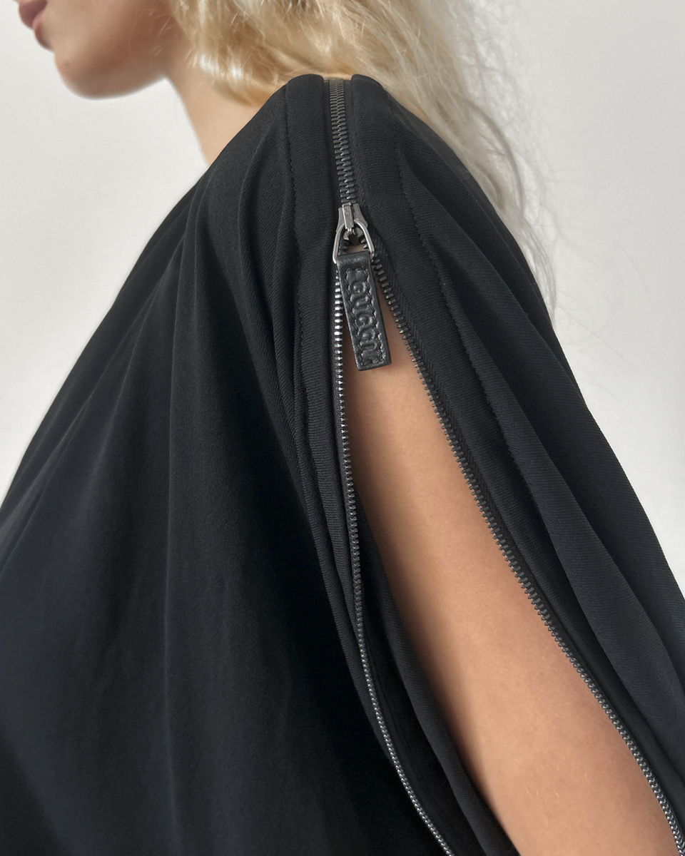 Gucci FW2009 Dress with Zipper Sleeves