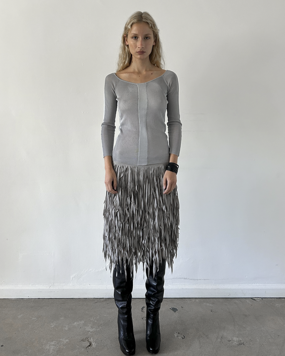 Gucci by Tom Ford Grey Top