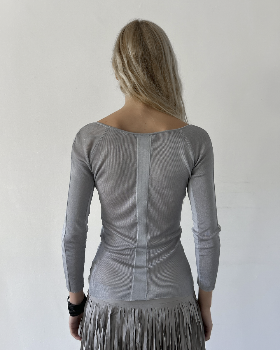 Gucci by Tom Ford Grey Top