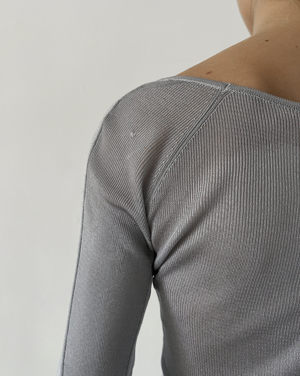 Gucci by Tom Ford Grey Top