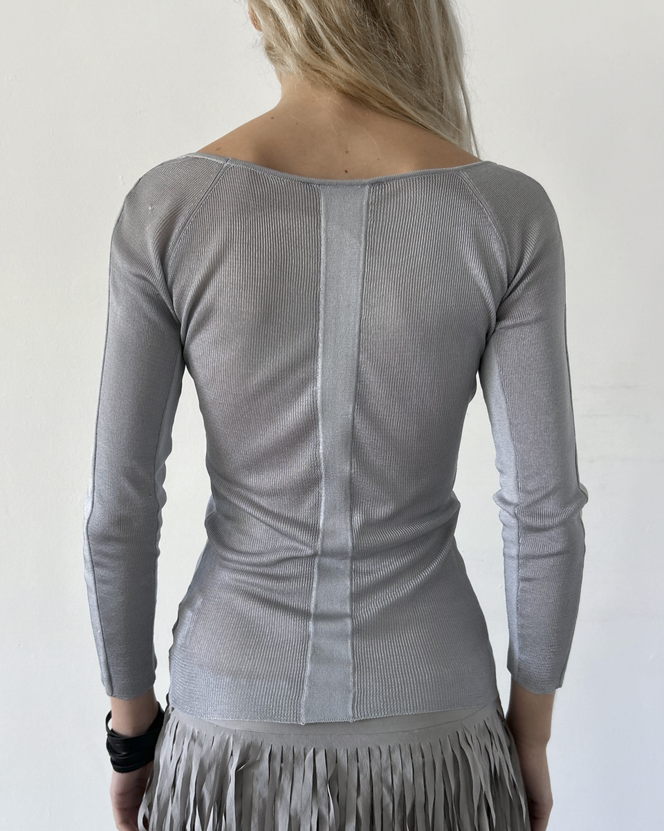 Gucci by Tom Ford Grey Top