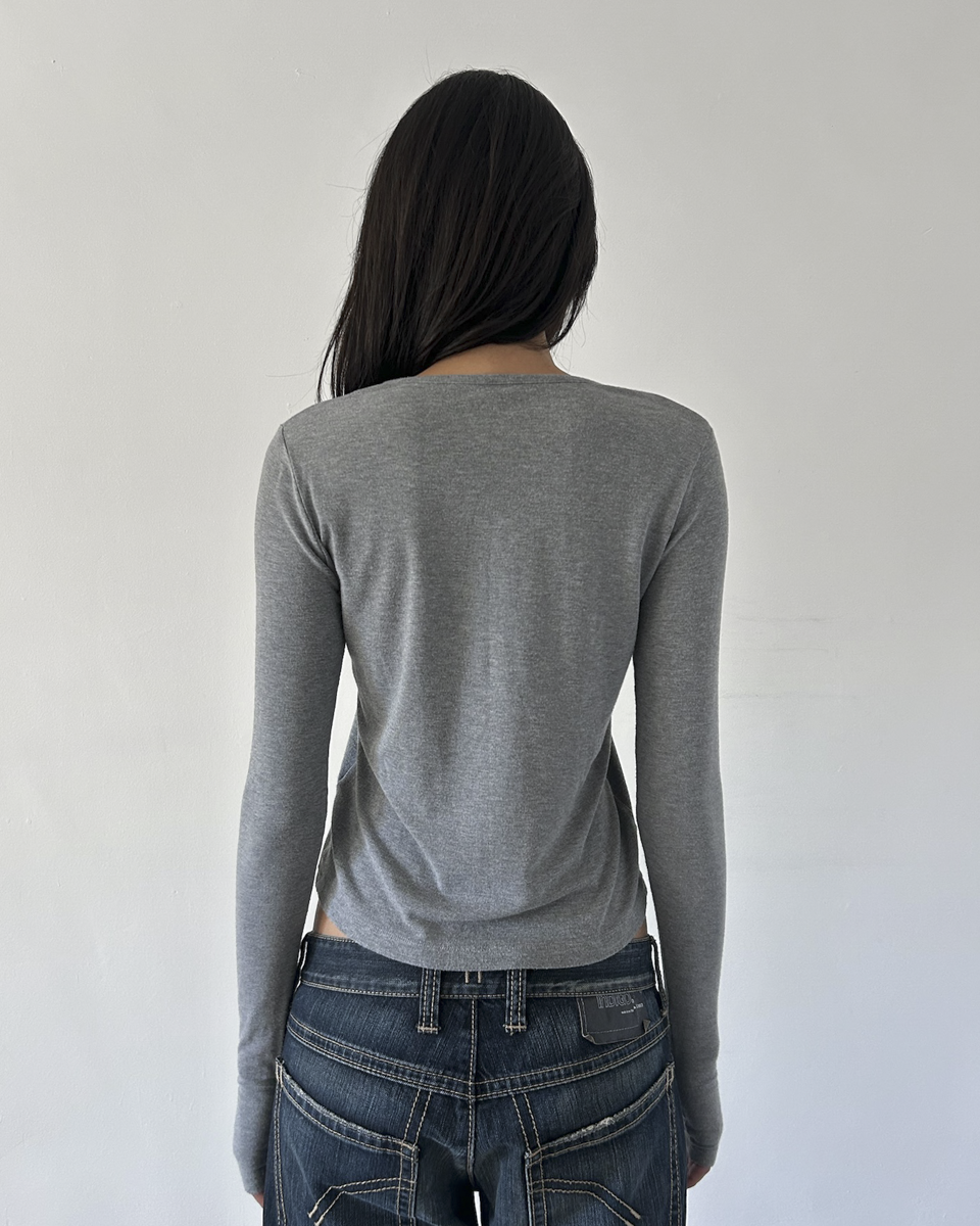 Y’s Yohji Yamamoto Long Sleeve with Thumb Holes