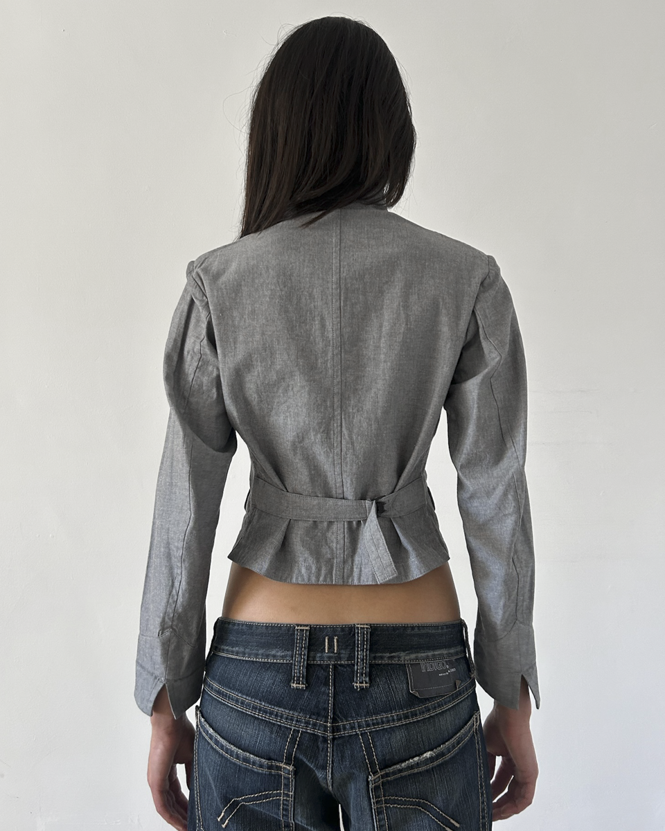 Y’s Yohji Yamamoto SS10 Napoleon Double Breasted Jacket