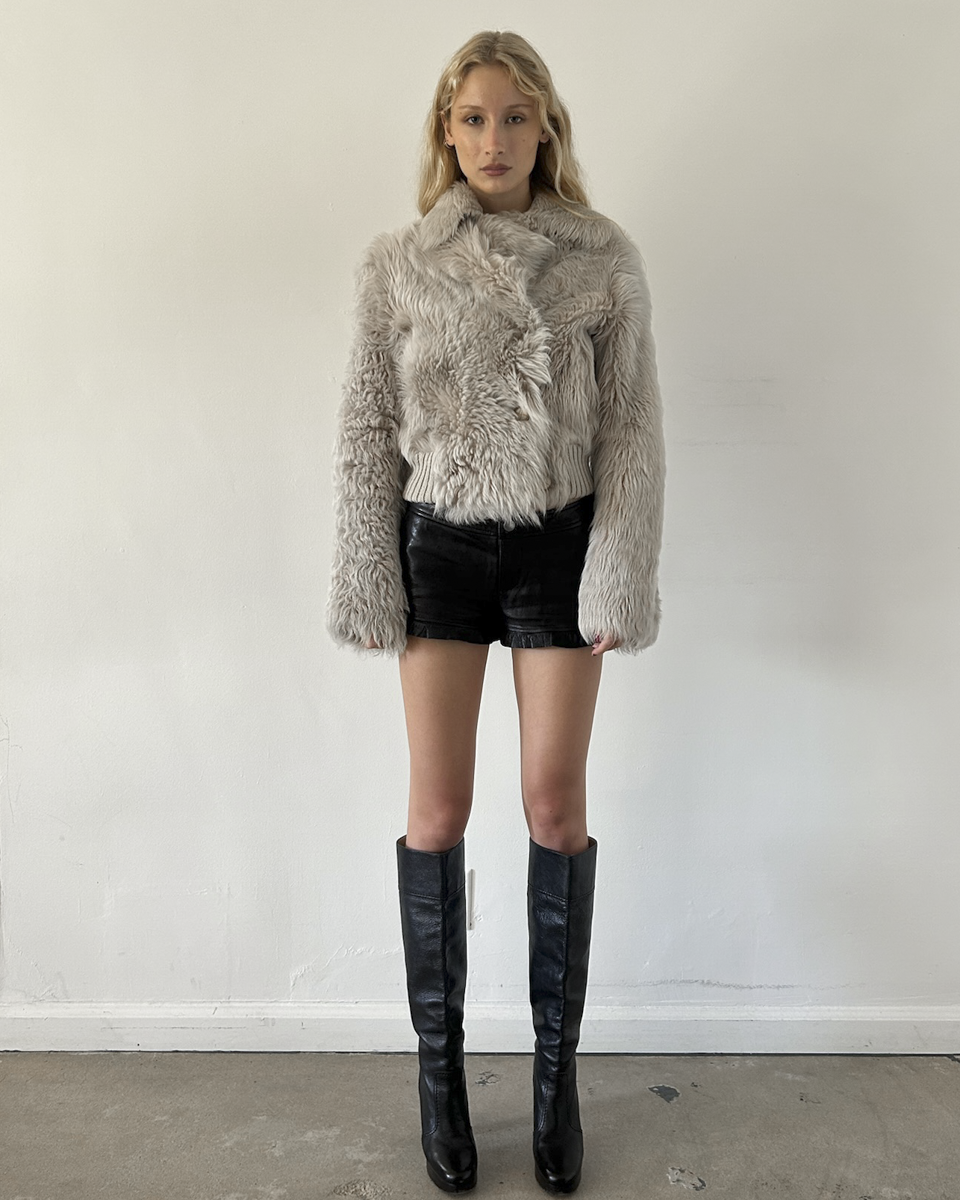 Patrizia Pepe Mouton Jacket