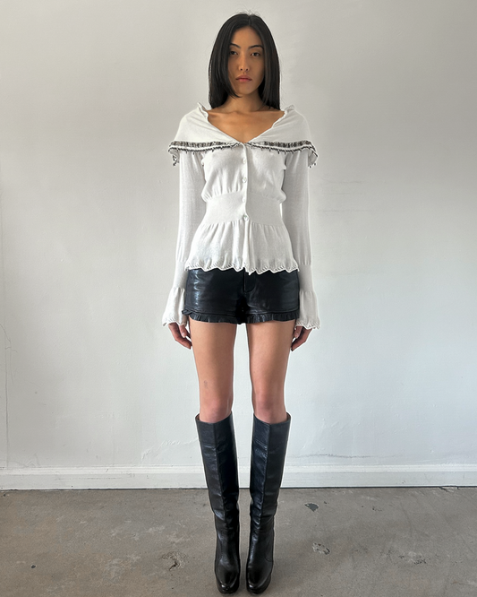 Roberta Scarpa Beaded Cardigan