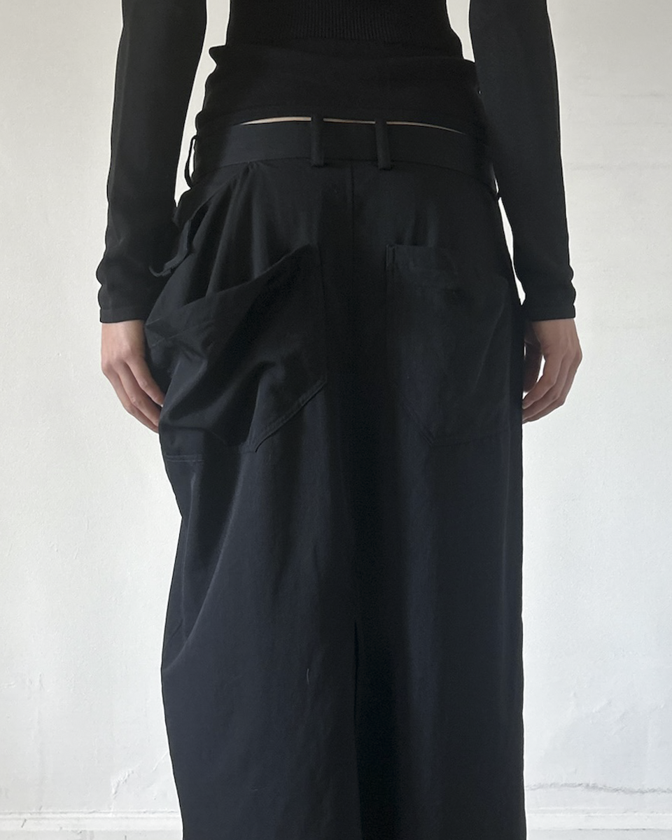 Y’s Yohji Yamamoto Asymmetrical Skirt