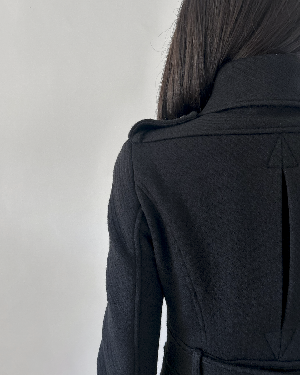 Diane von Furstenberg Military Style Coat