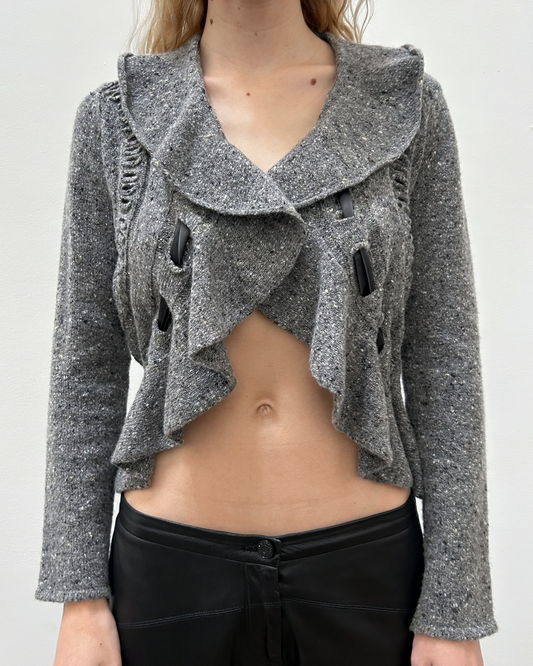 Valentino Ribbon Cardigan Jacket