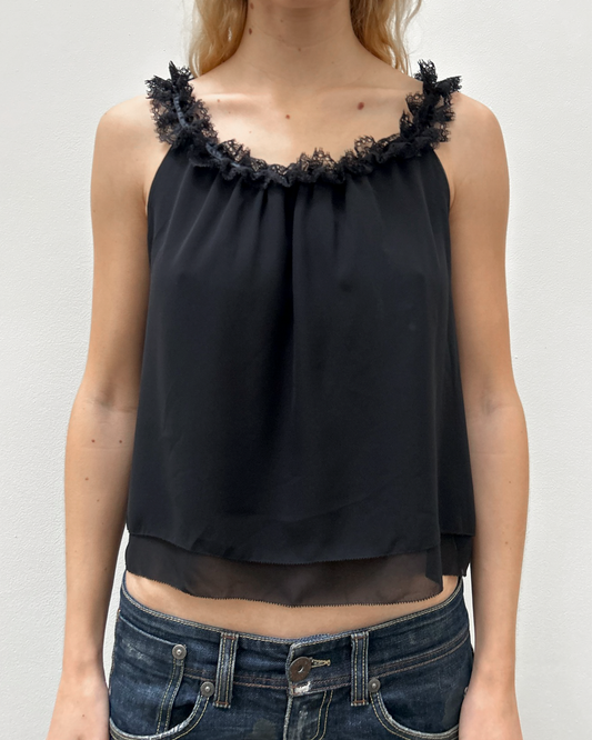 Guy Laroche Ruffle Camisole