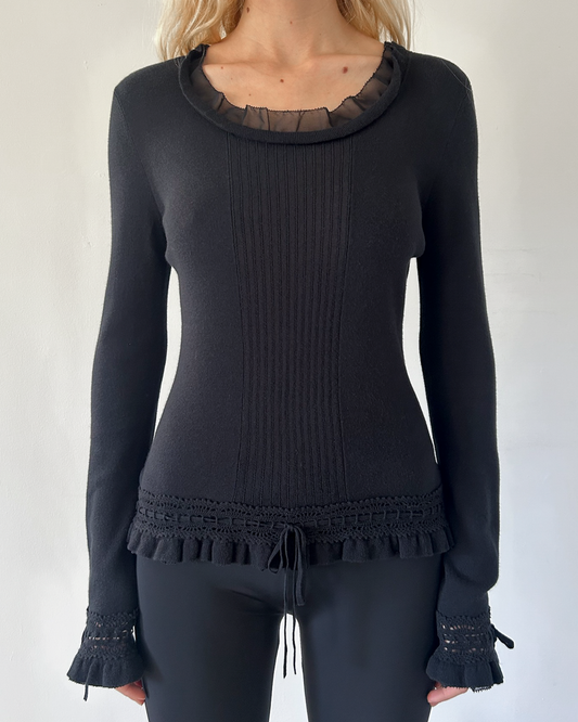 Courreges Ruffle Top