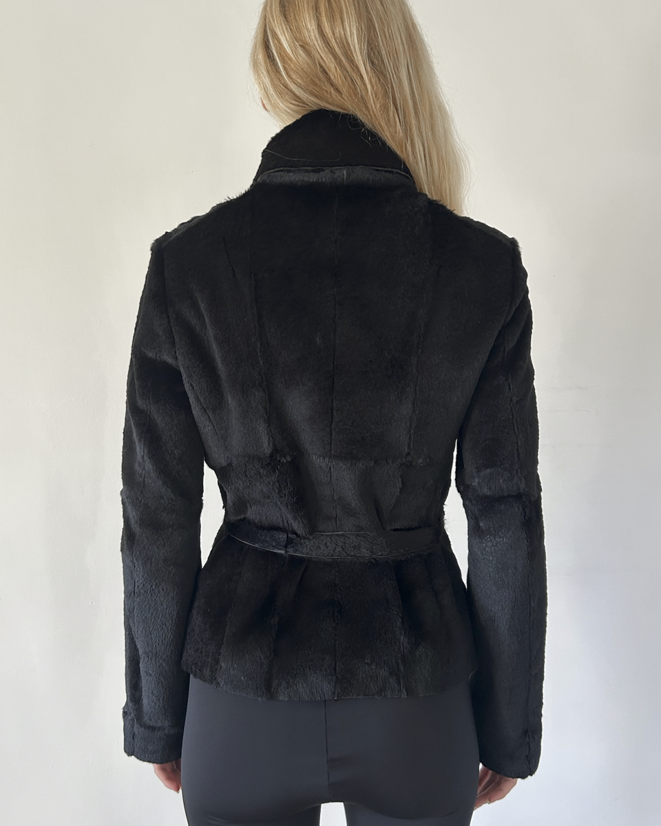 Costume National FW01/02 Pony Hair Jacket