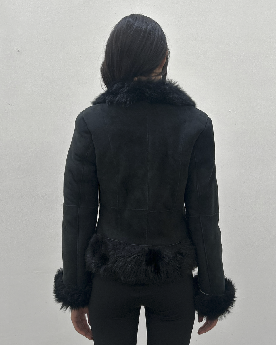 Sanauna Sheepskin Mouton Fur Jacket