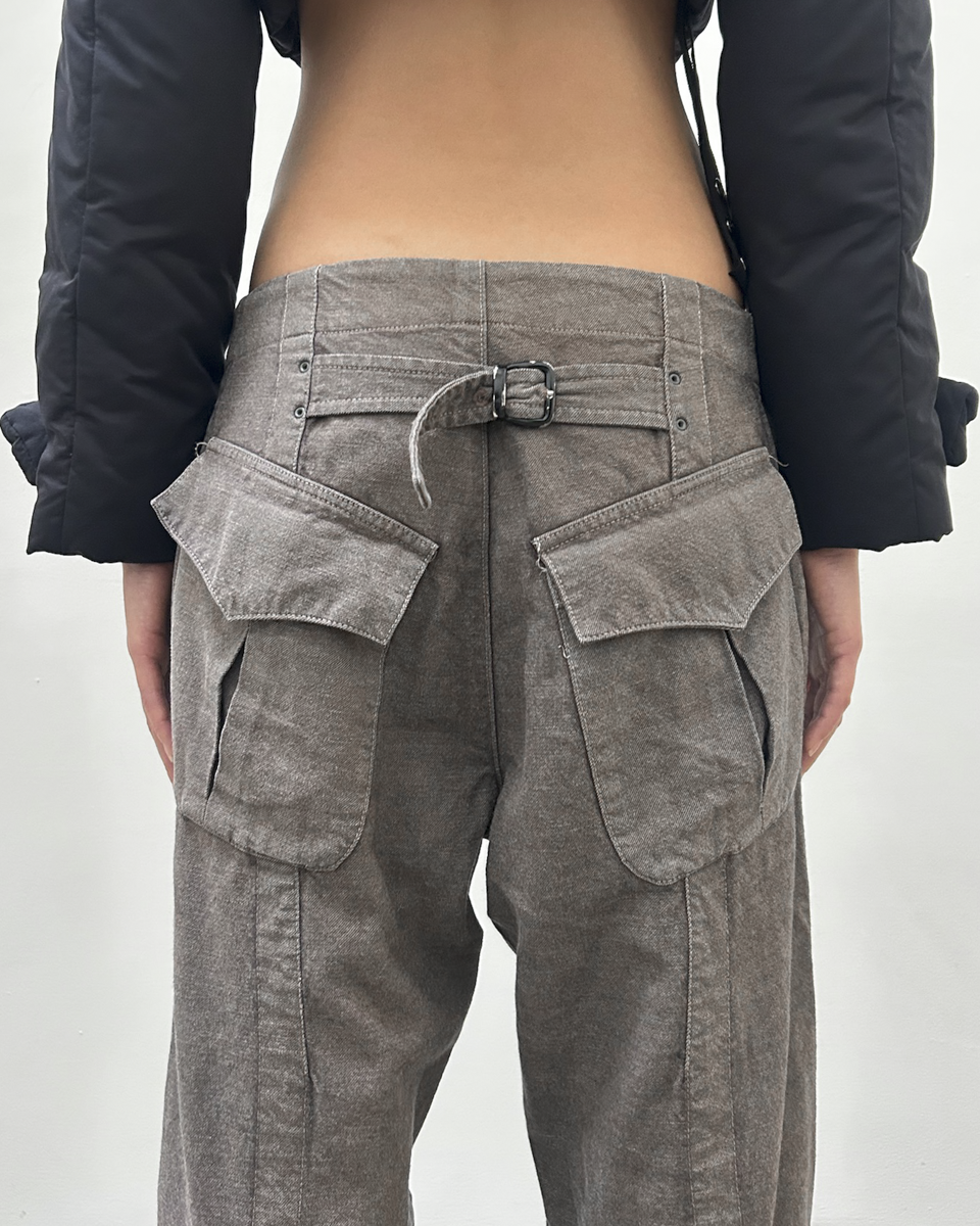 Corpo Nove9 Back-Buckle Pants