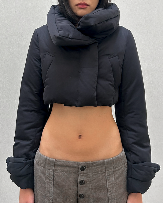 Atsuro Tayama Cropped Puffer Jacket