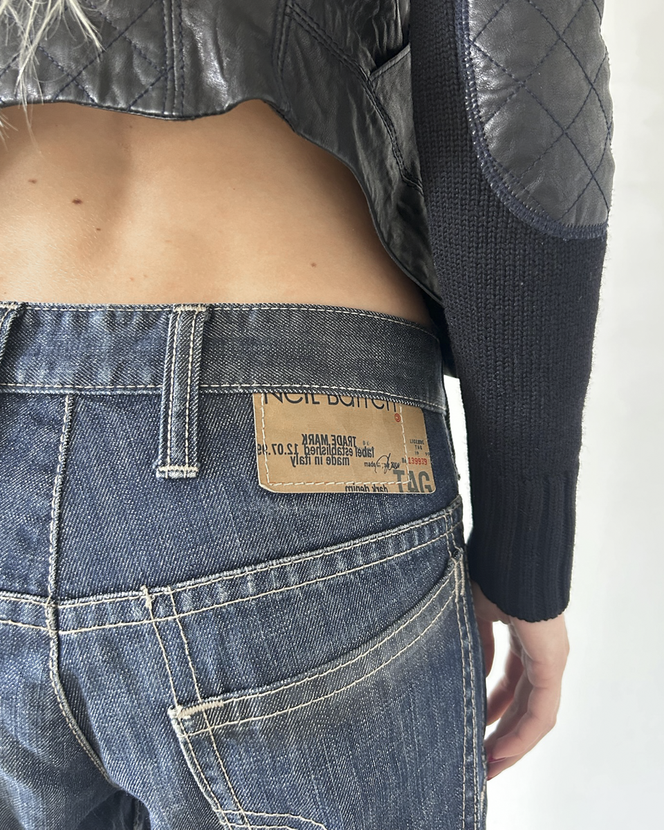 Neil Barrett Double Waist Denim