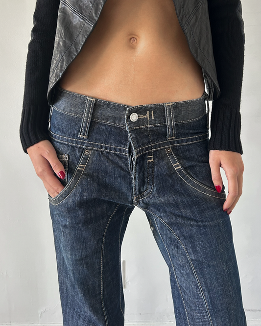 Neil Barrett Double Waist Denim