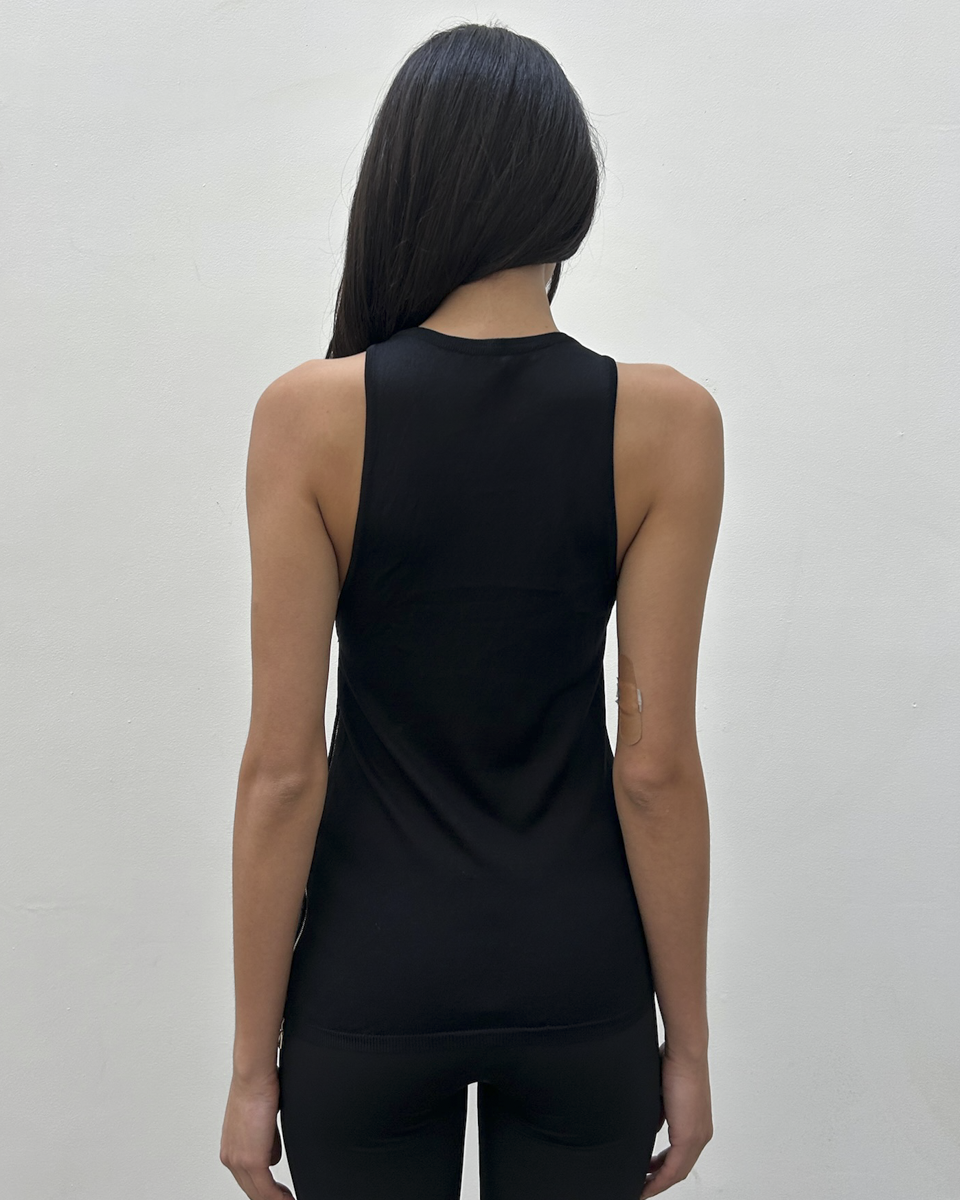 Balenciaga by Nicolas Ghesquière FW2004 Silk Zipper Top