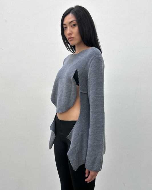 Comme des Garçons Deconstructed Wool Sweater