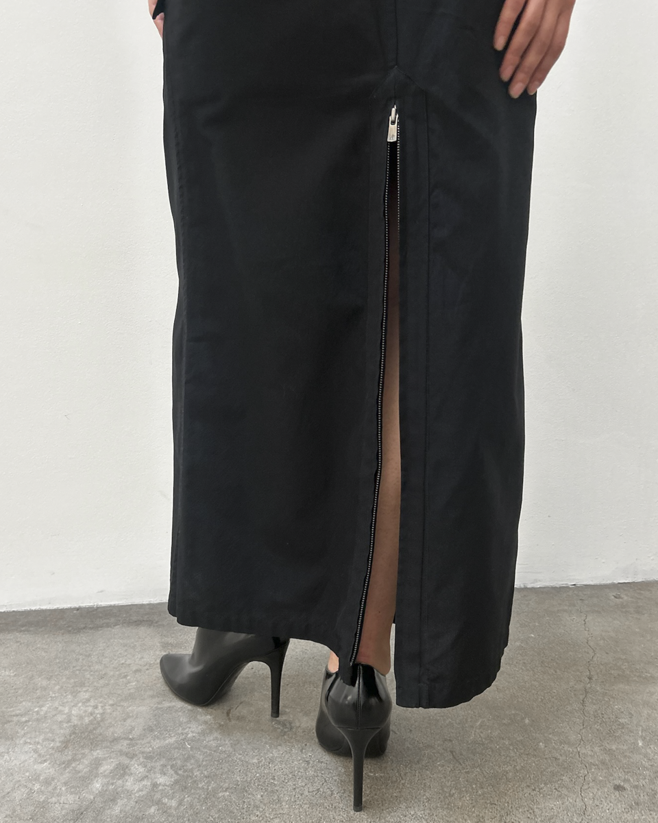 Y’s Yohji Yamamoto Button-Front Skirt