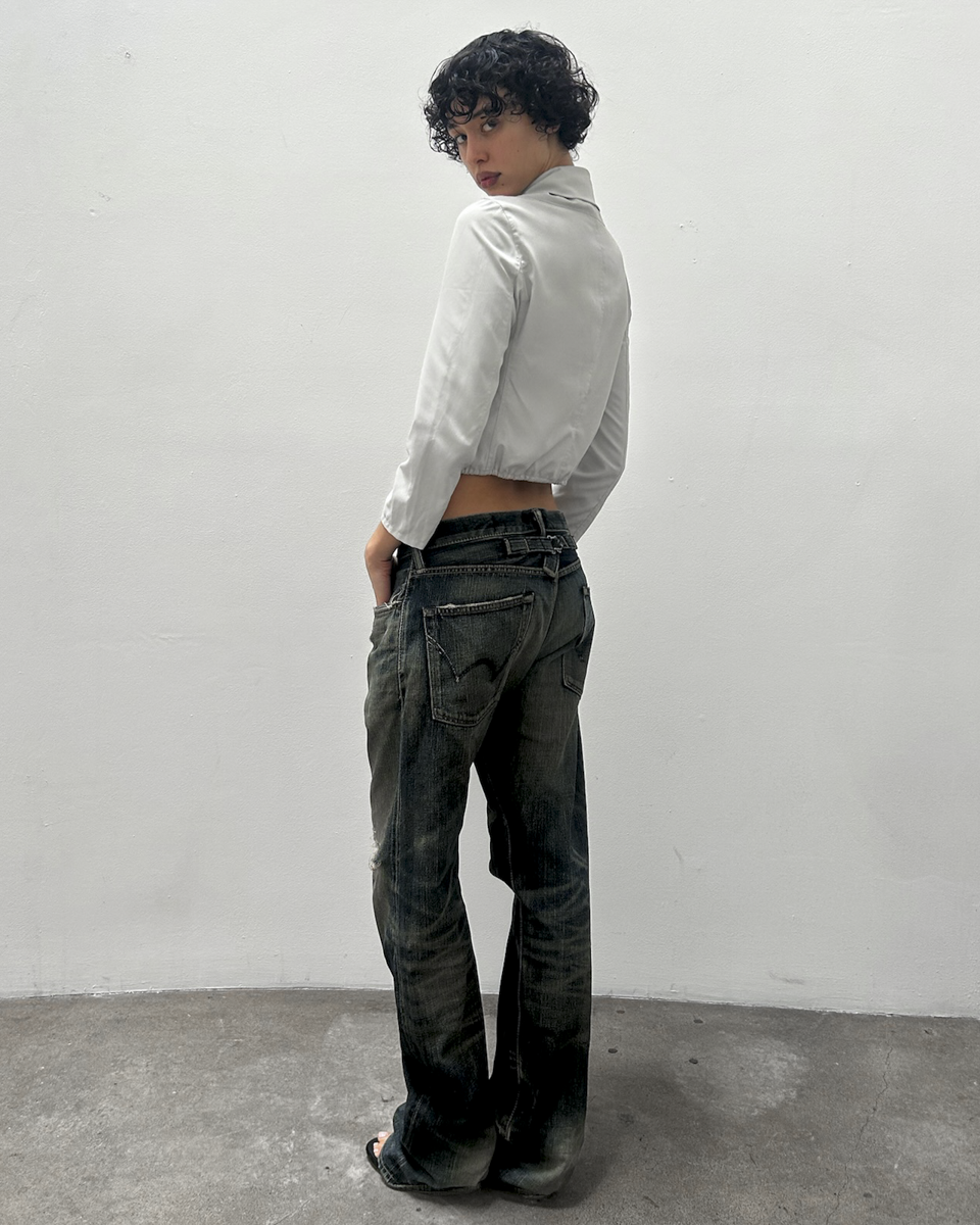 Edwin 505 Selvedge Rust Wash Denim