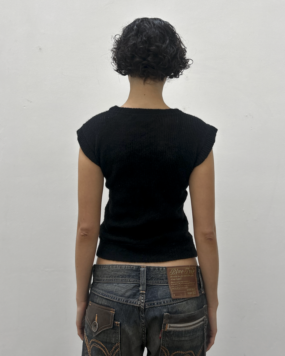 Y's Yohji Yamamoto Wool Knit Top