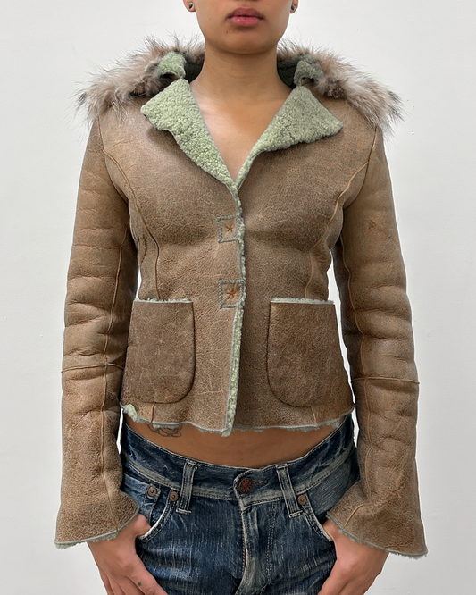 Pinko Fur Trim Jacket
