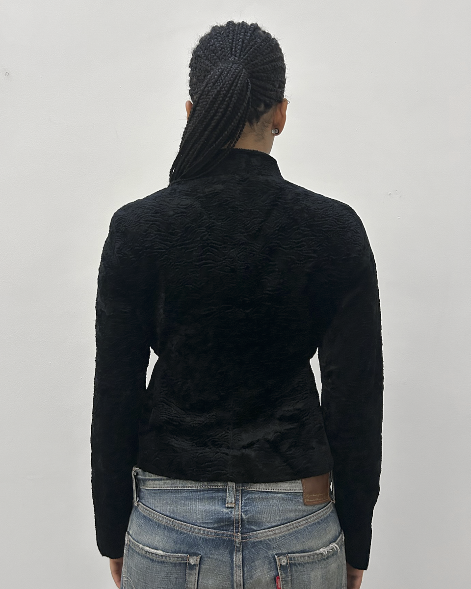 Pinko "Velvet" Double-Zip Jacket