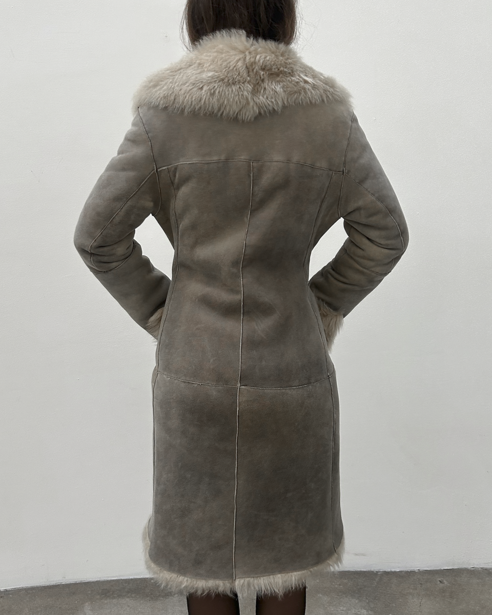 Strenesse Shearling Coat