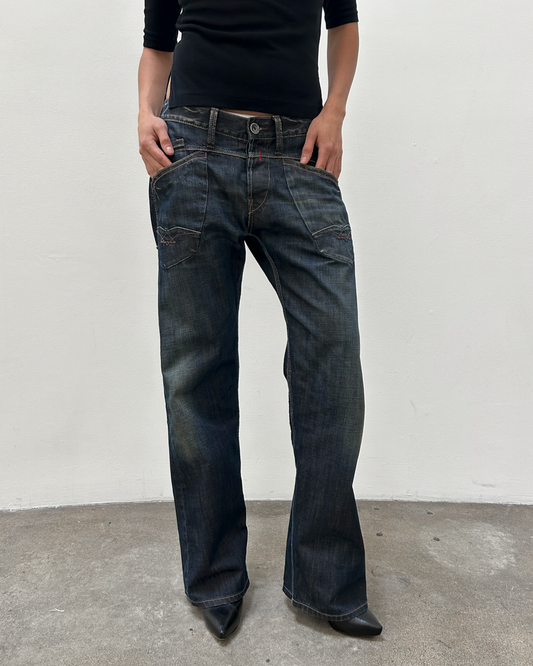 Replay Straight Leg Denim