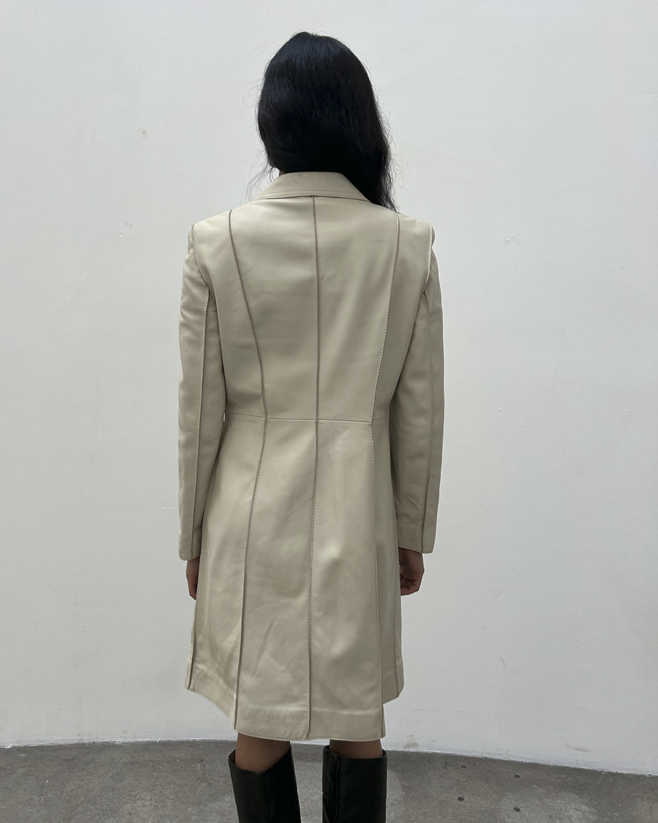 Strenesse Leather Coat